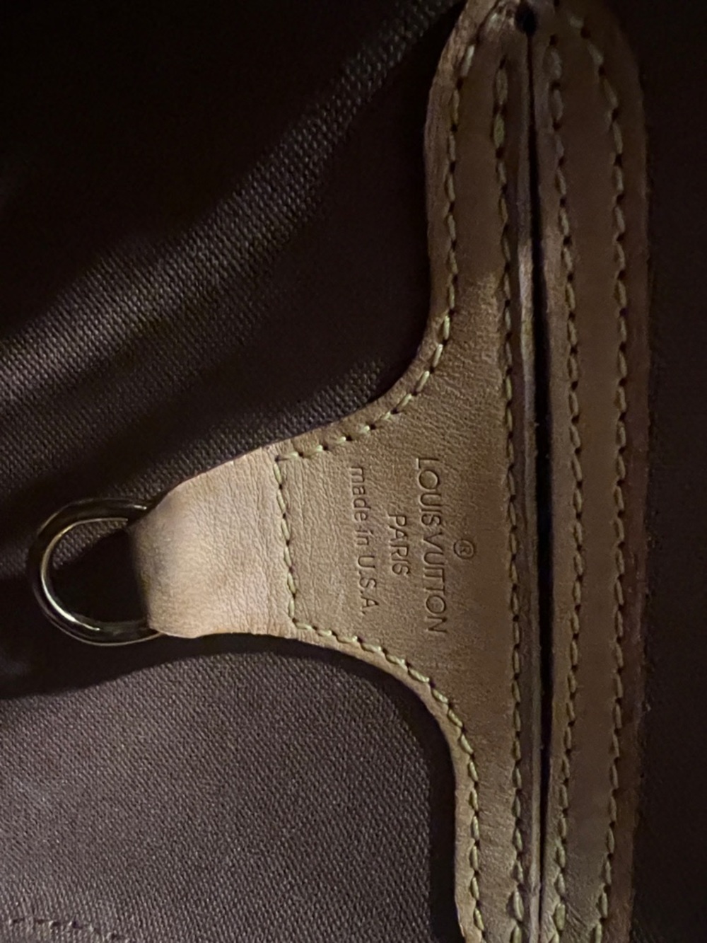 Louis Vuitton Monogram Ellipse  Satchel /shoulder bag in Brown and Tan canvas - Picture 8 of 9